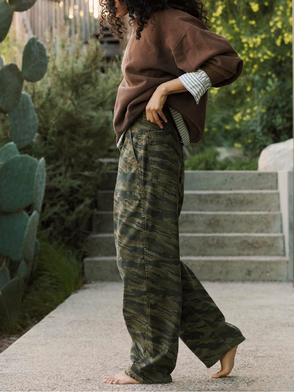 Imogene and Willie Service Trouser 28 Camo Brushstroke Camo NWT - Picture 4 of 16